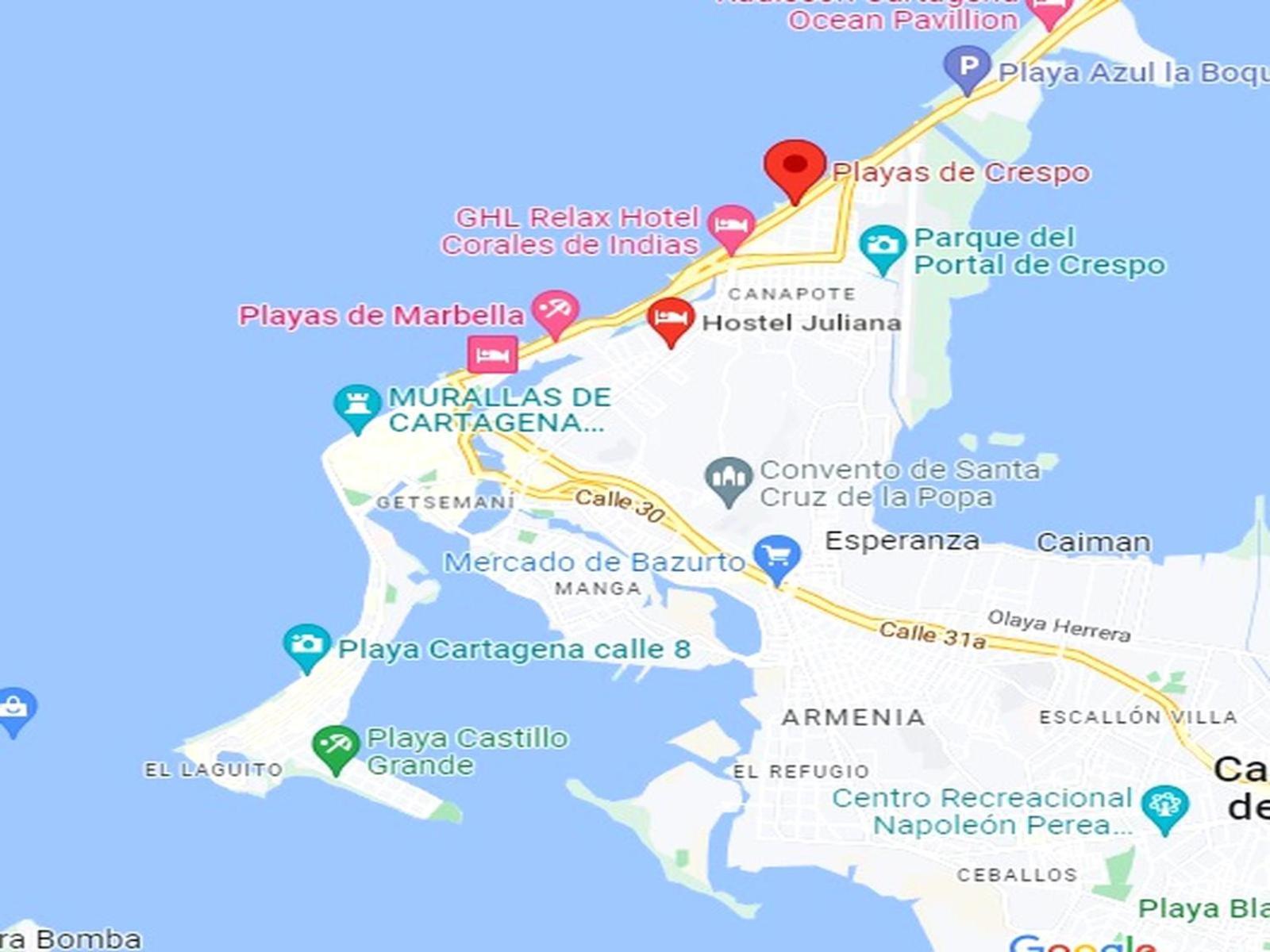 Appartamento Juliana Casa Turistica Ctg Cartagena Esterno foto